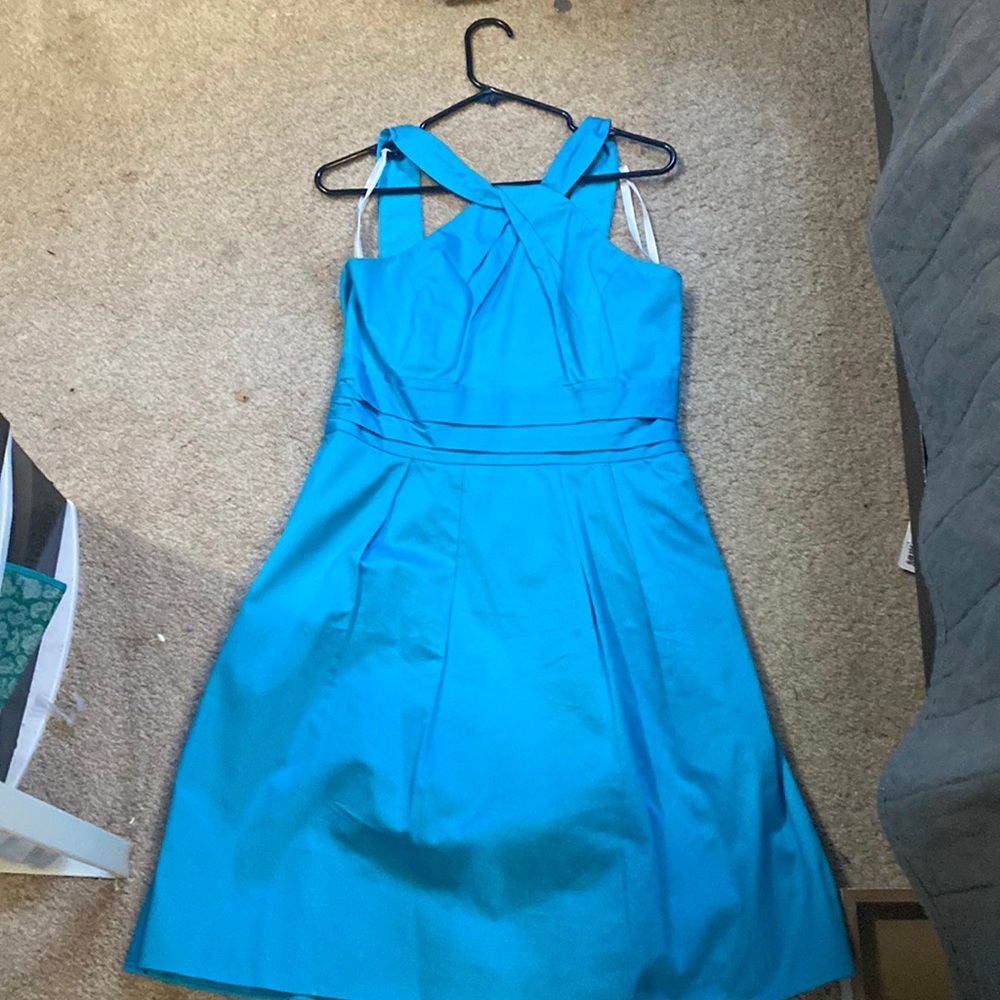 Teal dress